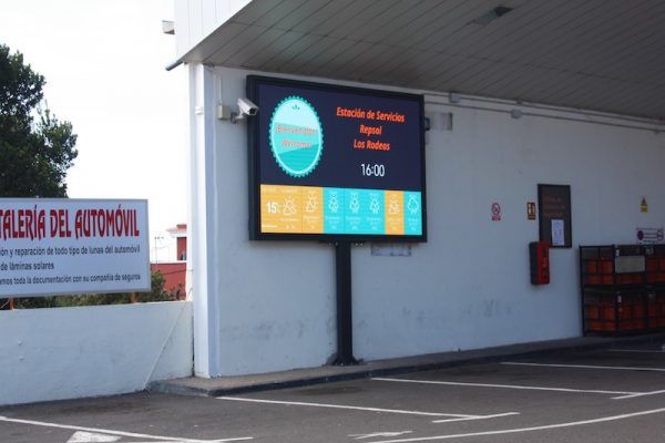 PANTALLA LED REPSOL LOS RODEOS 0
