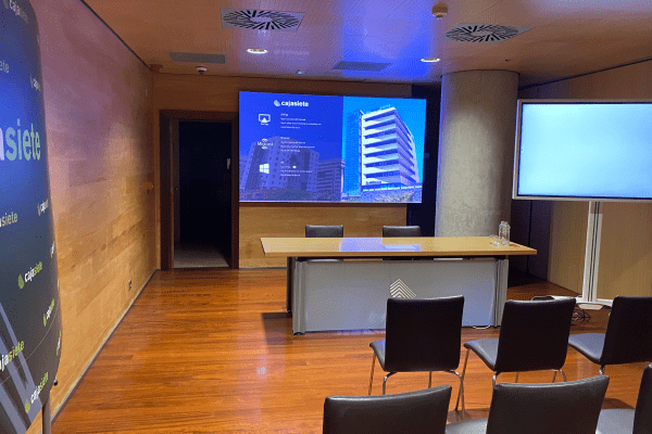 pantalla LED interior